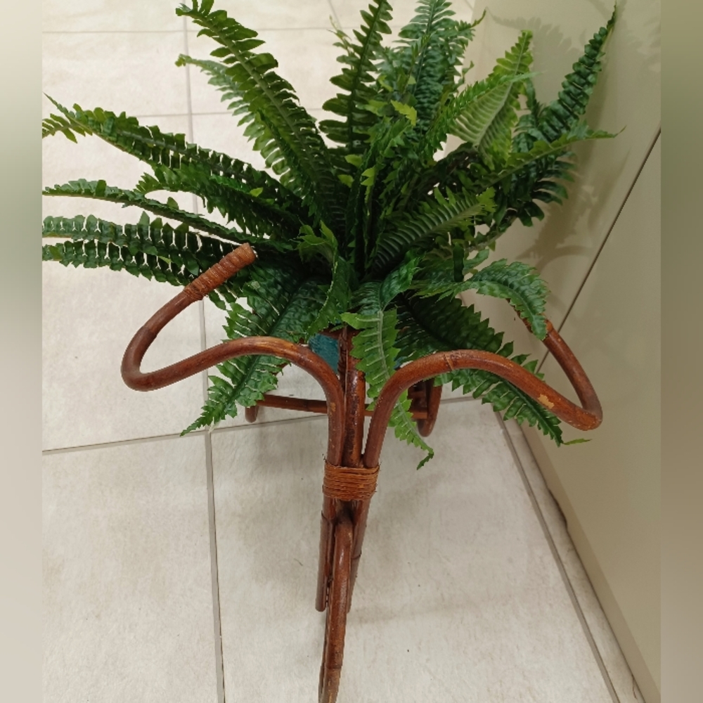 Boho Rattan Planter - Picture 8 of 9